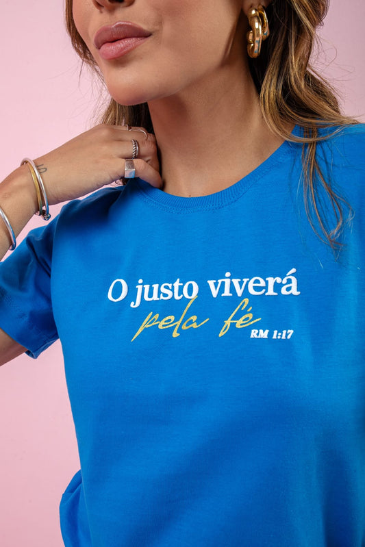 t-shirt o justo vivera